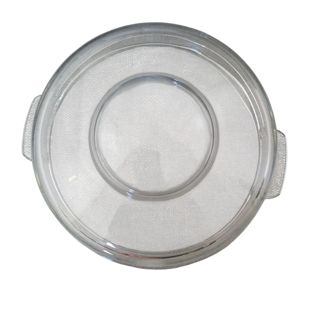 Vintage CorningWare Clear Glass Casserole Dish 1 Qt Round Grab It P-150-B